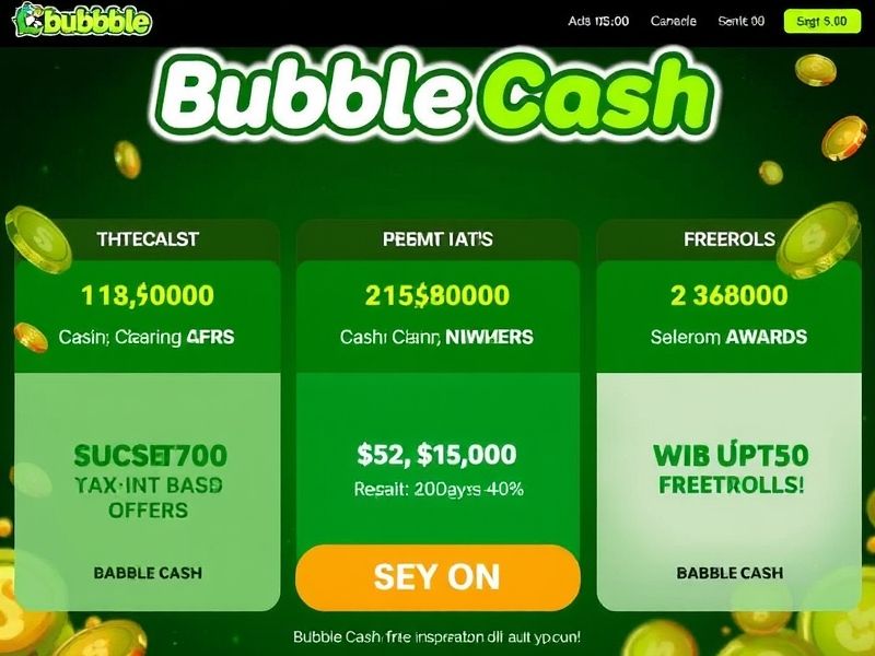Bubble Cash Official Site: Discover top-rated slots, poker, and sports betting games at Bubble Cash.com. Trusted platform with expert-backed strategies, competitive odds, and exclusive promotions for gamblers worldwide.